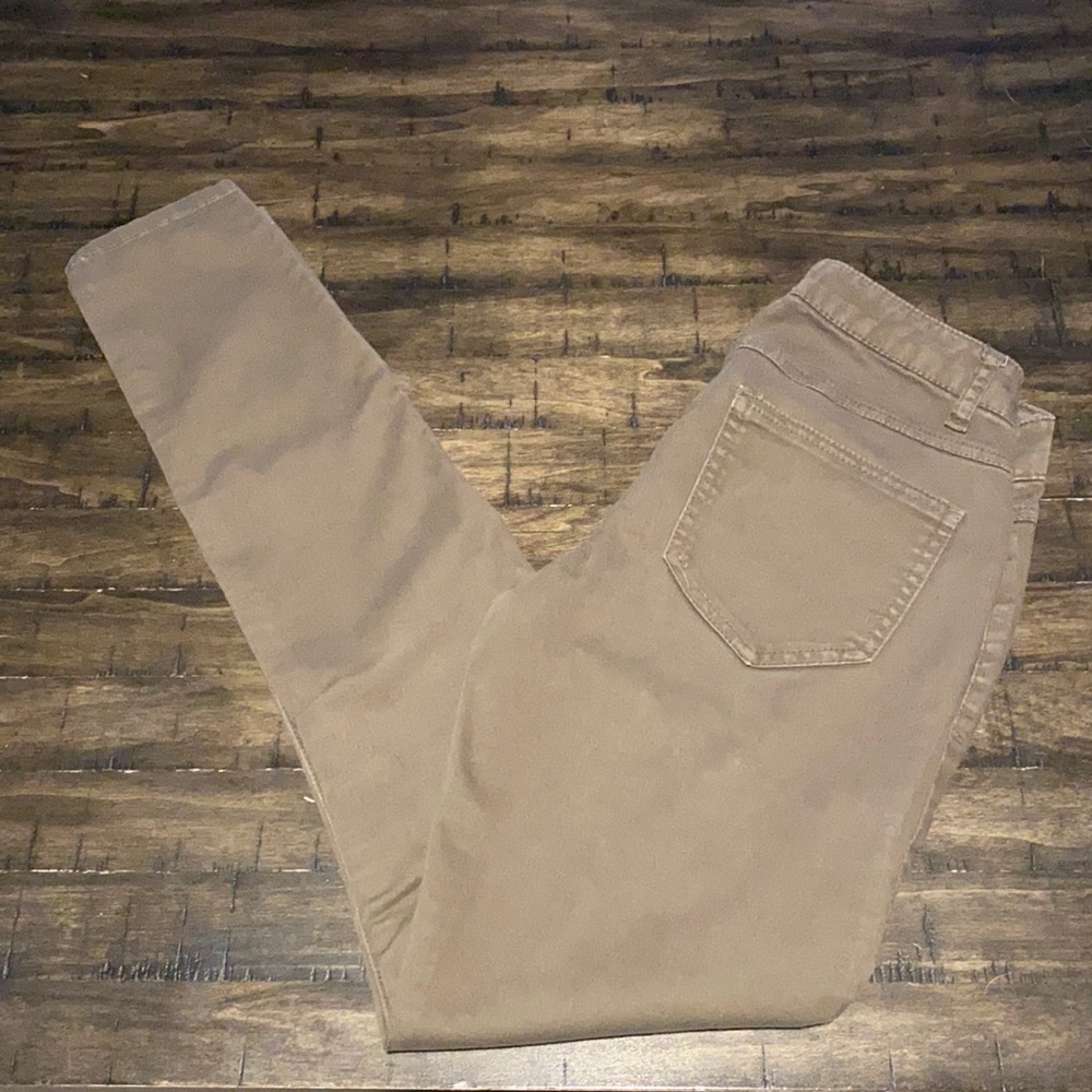 Olive green skinny pant